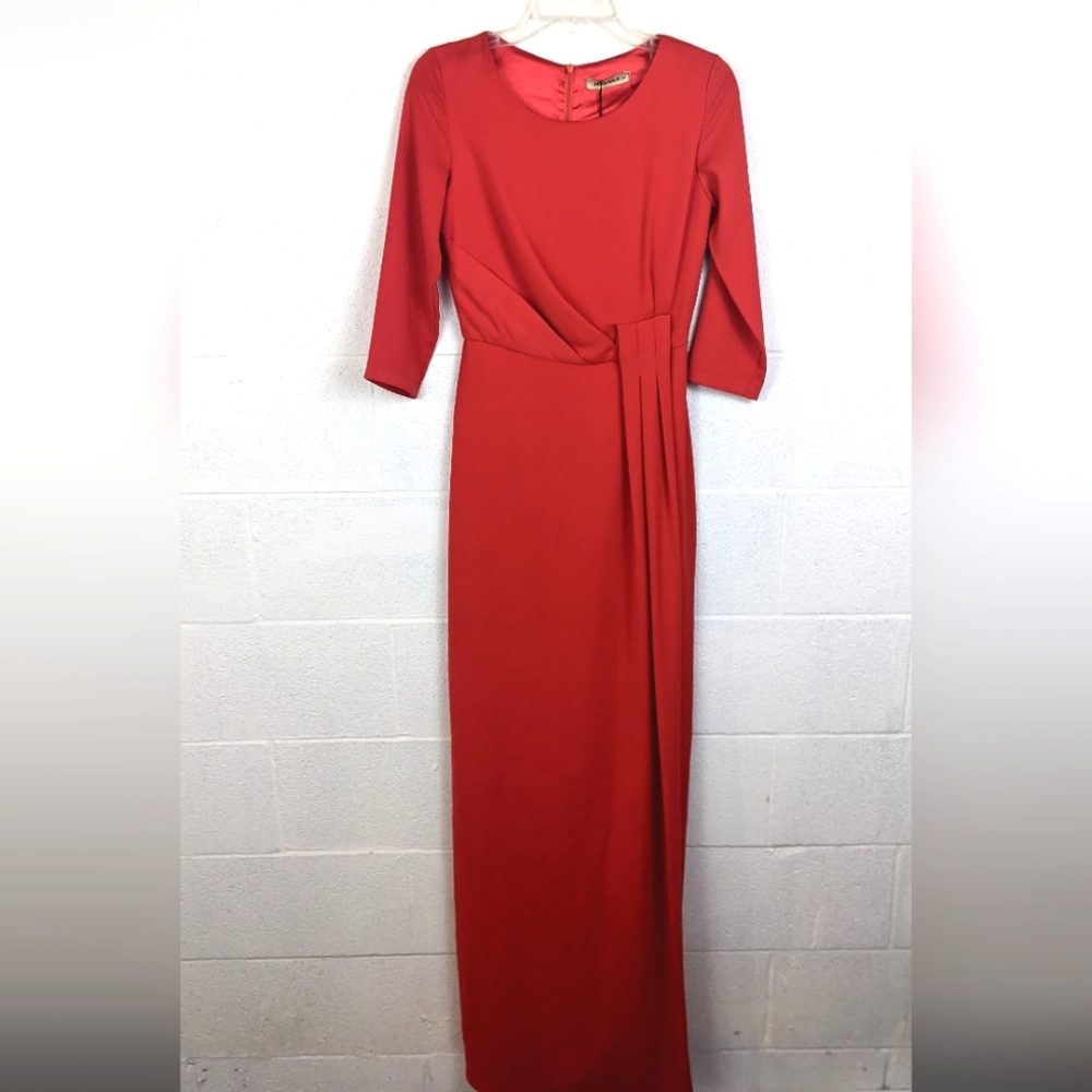 Long Red Dress Women's 34 (XS - 4)